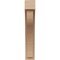 Ekena Millwork 5"W x 10"D x 30"H Thin Helena Rough Cedar Woodgrain TimberThane Corbel, Primed Tan CORUR05X10X30HELRCPR - alternate 2